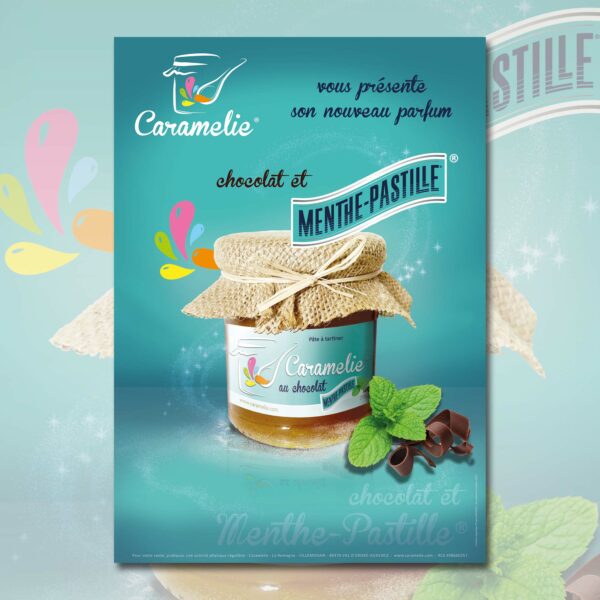 Affiche – Caramelie au chocolat Menthe-Pastille®