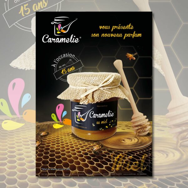 Affiche – Caramelie au miel