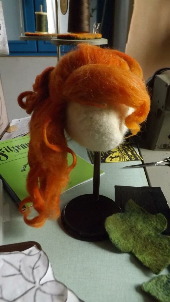devant coiffure sculpture fée en cours